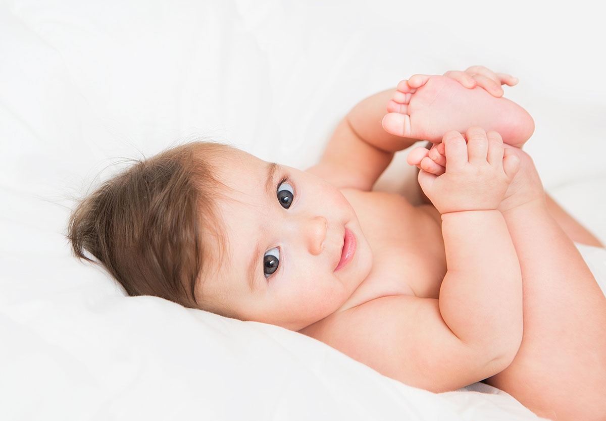 6 month old sleeps face down in mattress