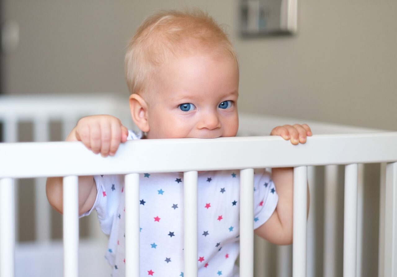"My baby stands in the crib and WON'T sleep!"