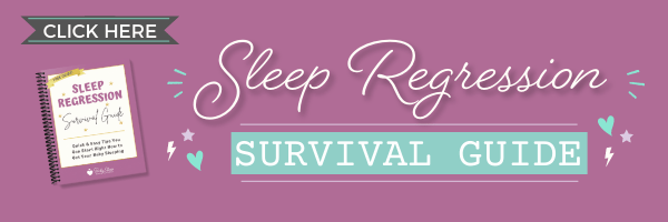 baby sleep regression guide free survival tips parents mom night wakings